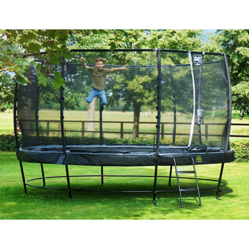 Батут  EXIT Elegant Premium 305 cm black Deluxe - фото №10